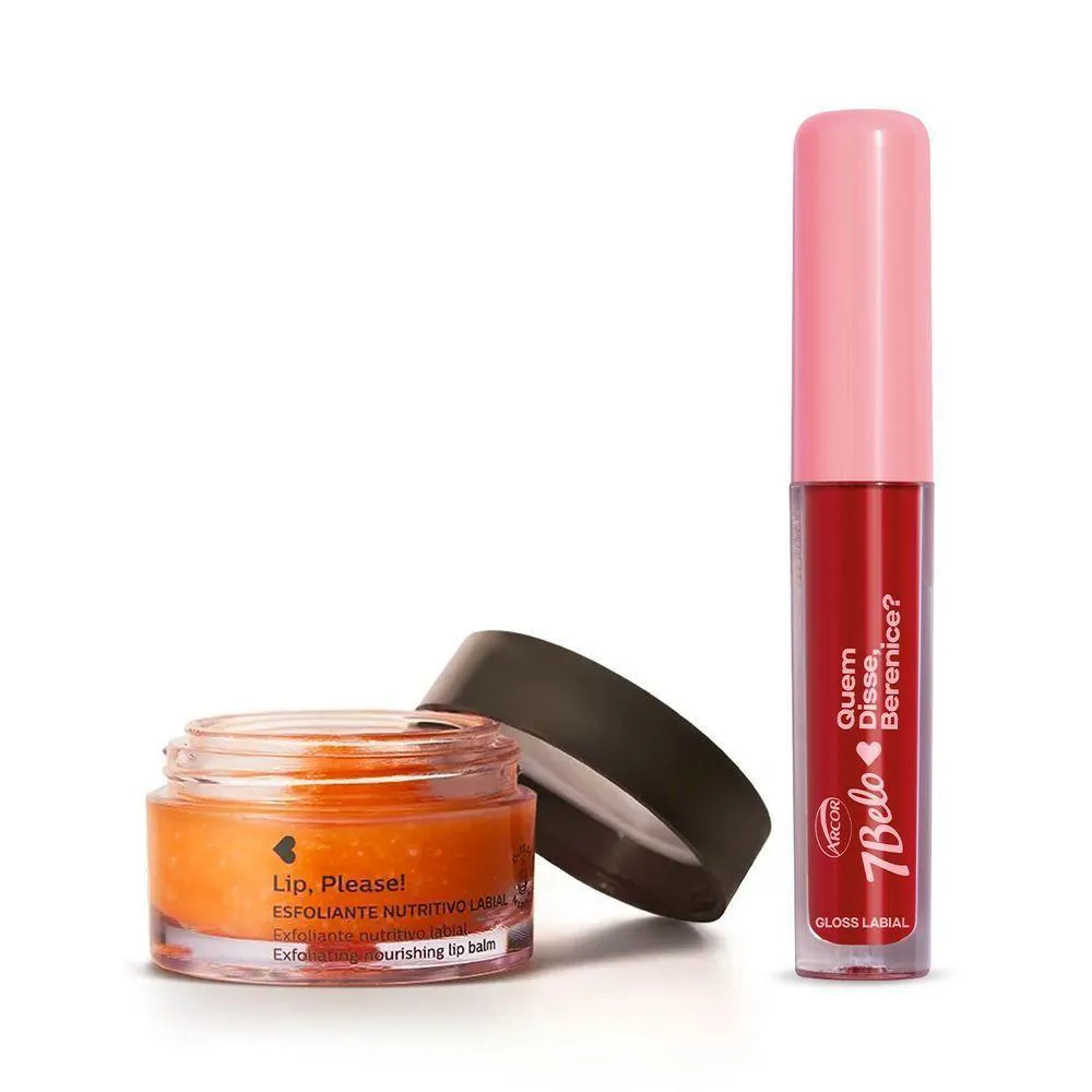 QUEM DISSE, BERENICE? KIT GLOSS LABIAL EXPLOSãO DE FRAMBOESA 7 BELO 4ML