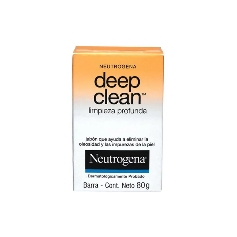 SABONETE FACIAL NEUTROGENA DEEP CLEAN 80G