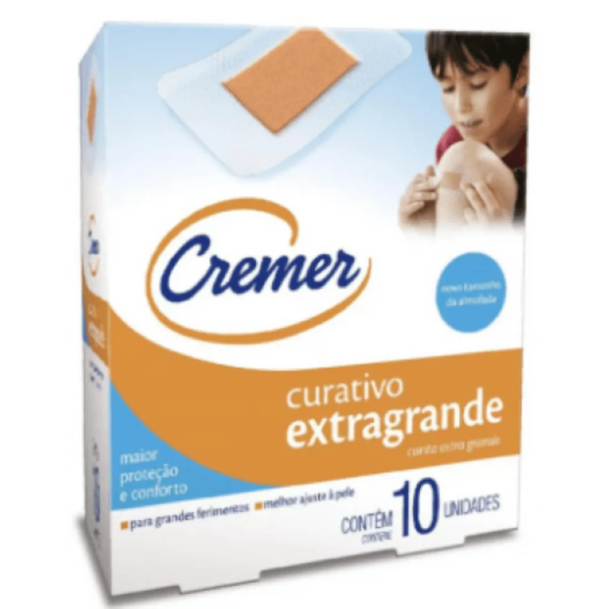 CURATIVO EXTRA  GRANDE COM 10 - UNIDADE